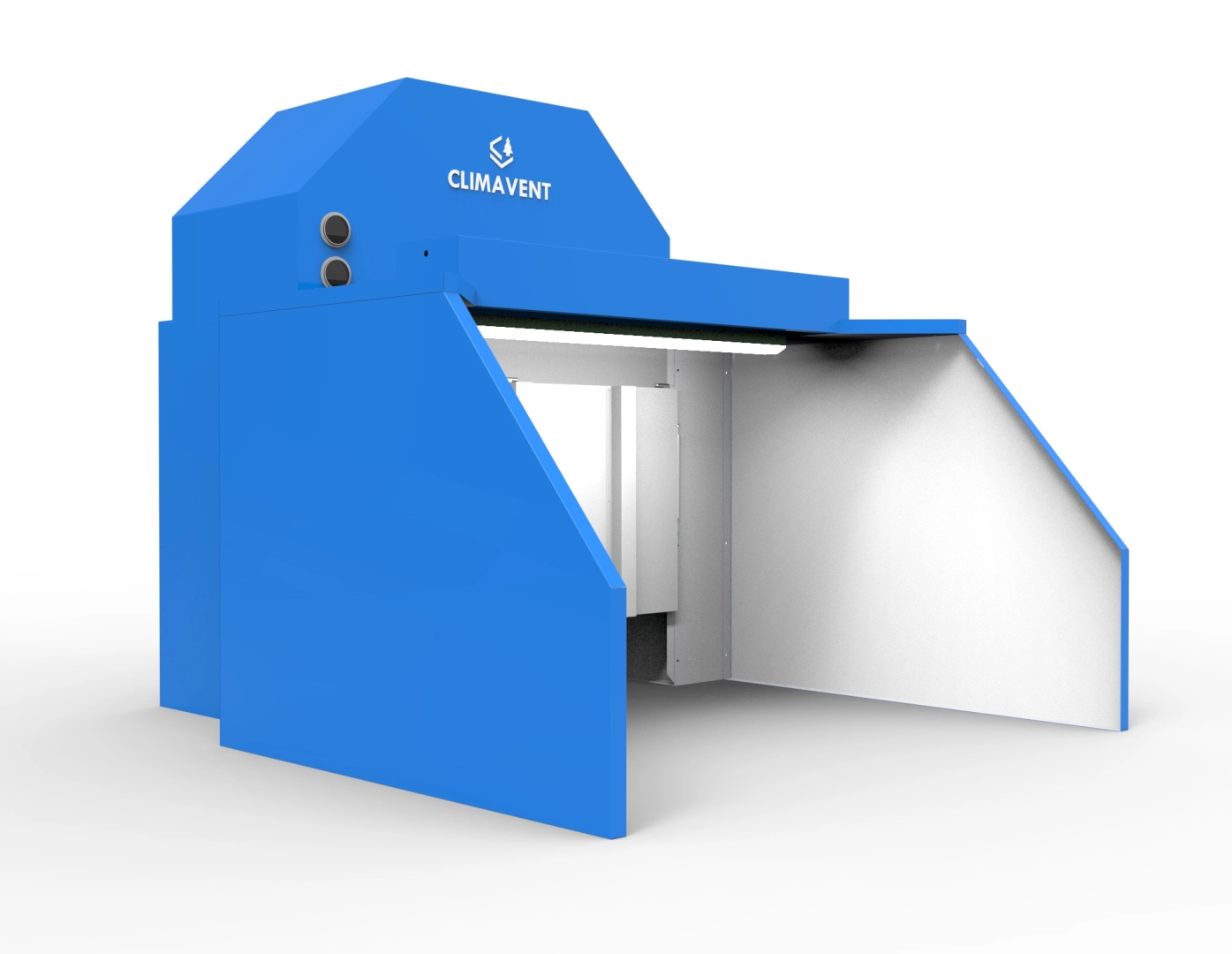 Low Profile Booth ideal for sanding applications where dust control is required